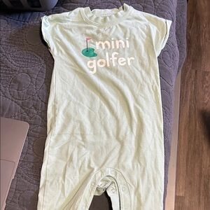 Cat & Jack “Mini Golfer” Baby romper